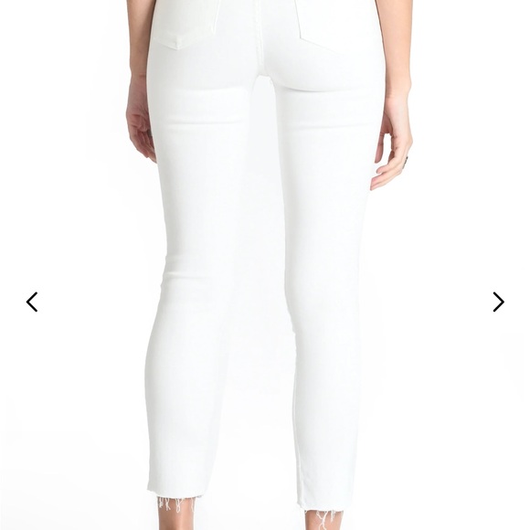FIDELITY NWT WHITE SKINNY JEANS - Picture 2 of 3